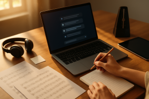 Music teacher using AI to plan creative lessons